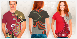 all over printing shirt designs by webgrrl