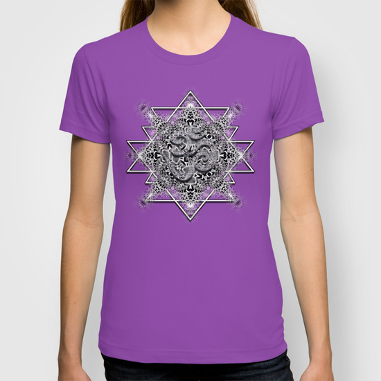 om-geometry-black-white-tribal_t-shirt-women