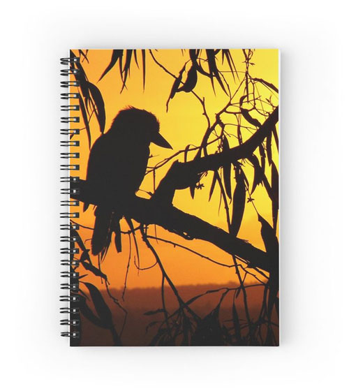 australian-sunset-spiral-notebook