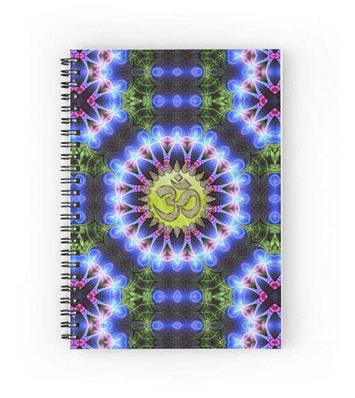 om-shanti-fractal-geometry-spiral-notebook